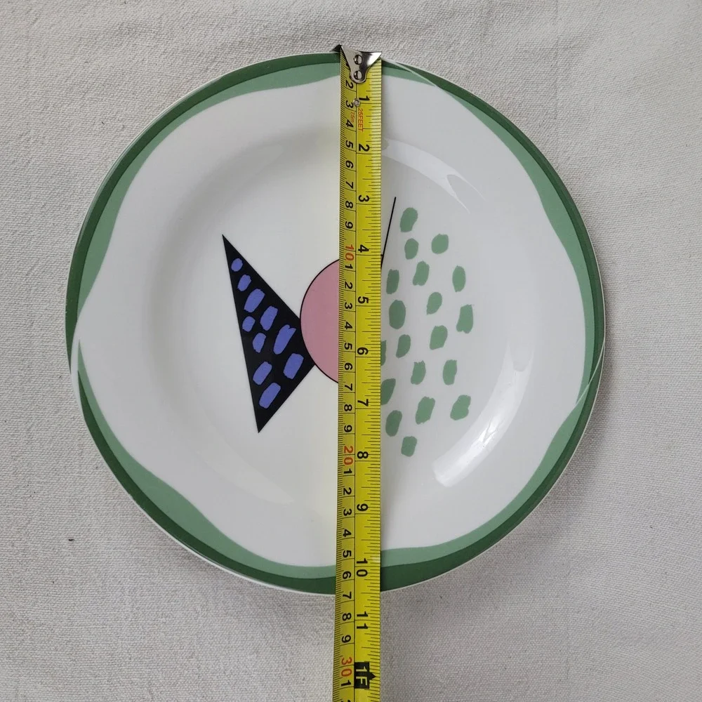 Royal Doulton Everyday Equinox Dinner Plate Memphis Style Geometric 1994 TC 1197